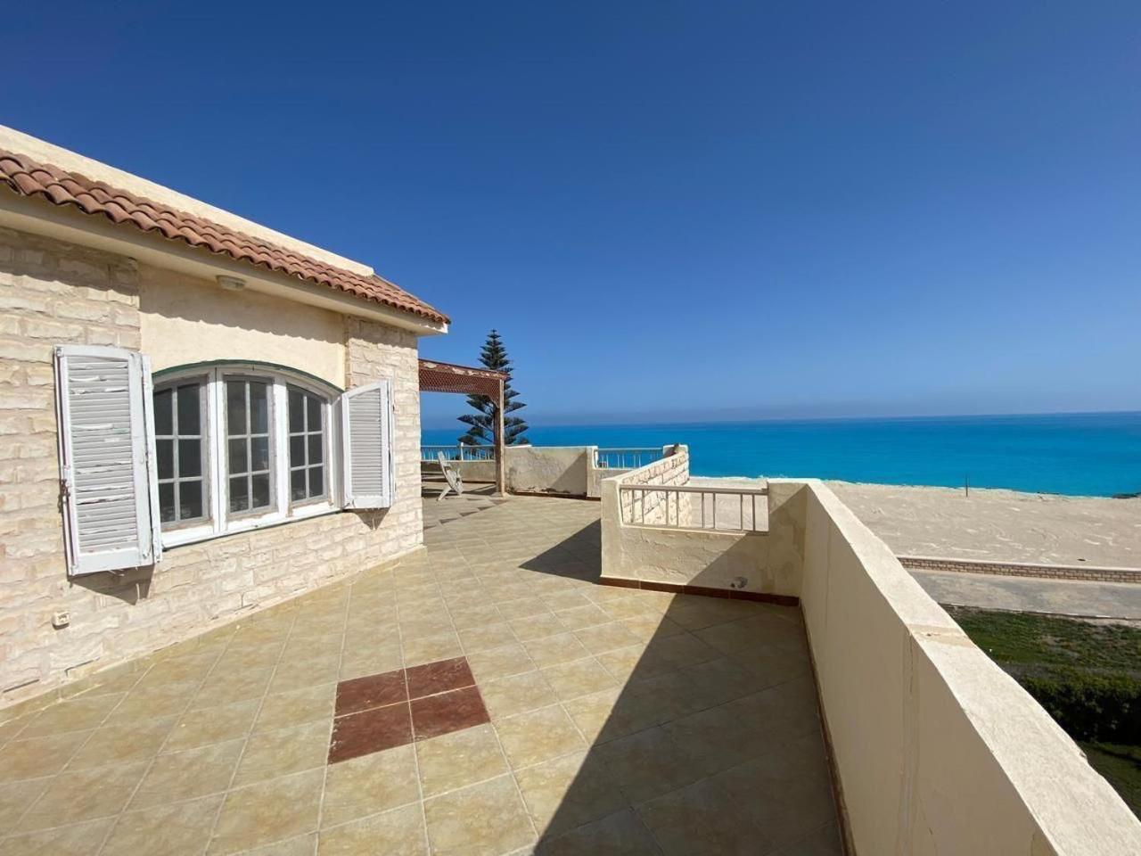 Beachfront Chalet In Green Beach, North Coast Villa El Alamein Eksteriør bilde